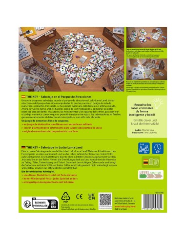 HABA - THE KEY: SABOTAJE EN EL PARQUE DE ATRACCIONES
