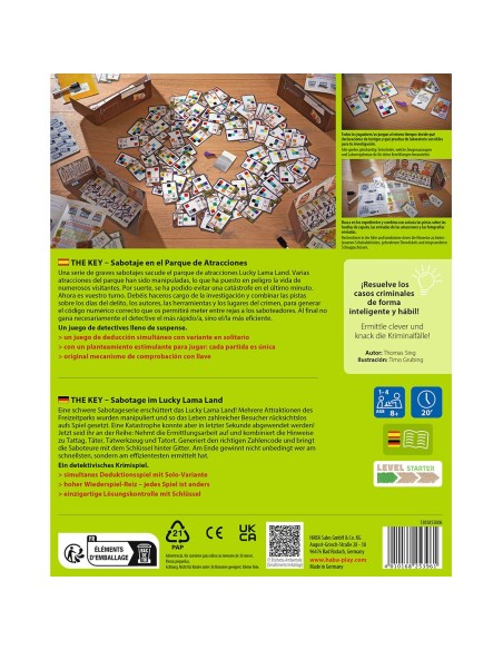 HABA - THE KEY: SABOTAJE EN EL PARQUE DE ATRACCIONES