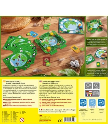 HABA - JUEGO LOS ANIMALES DEL MUNDO