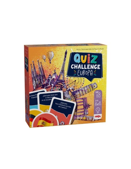 HABA - JUEGO QUIZ CHALLENGE EUROPA