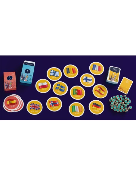 HABA - JUEGO QUIZ CHALLENGE EUROPA