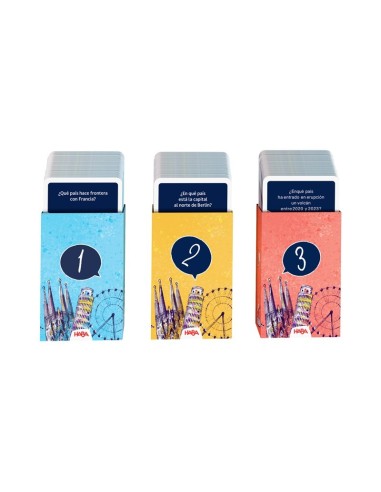 HABA - JUEGO QUIZ CHALLENGE EUROPA