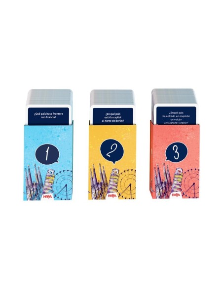 HABA - JUEGO QUIZ CHALLENGE EUROPA