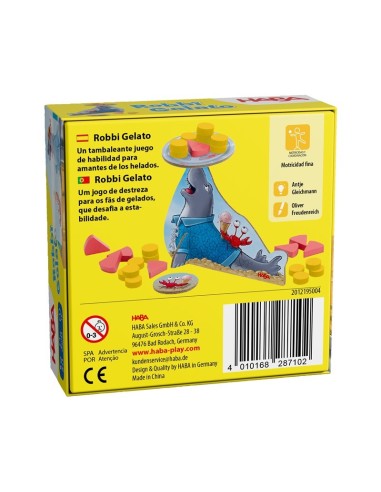 HABA - JUEGO ROBBI GELATO