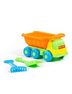 SET CAMIÓN VOLQUETE 18CM