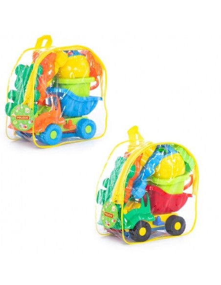 SET DE PLAYA EN MOCHILA