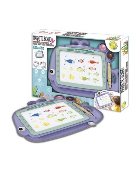 TACHAN - PIZARRA MAGNÉTICA AZUL