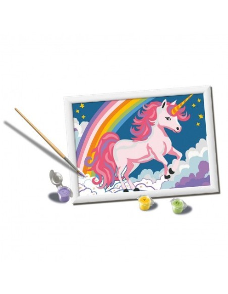 RAVENSBURGER - CREART! PINTA CON NUMEROS UNICORNIO