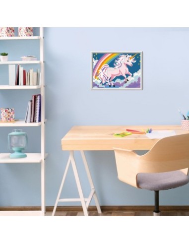 RAVENSBURGER - CREART! PINTA CON NUMEROS UNICORNIO