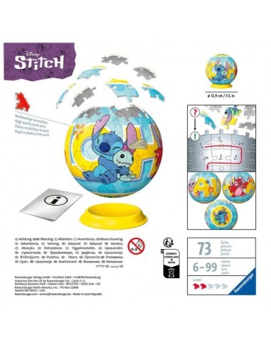 RAVENSBURGER - PUZZLE BALL 3D STITCH