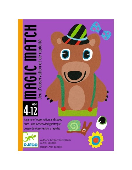DJECO - JUEGO DE CARTAS MAGIC MATCH