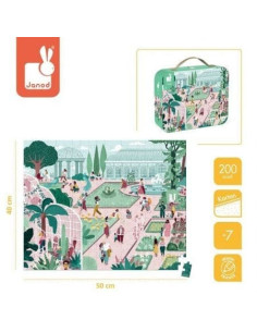 JANOD - PUZZLE JARDIN BOTANICO 200 PZAS