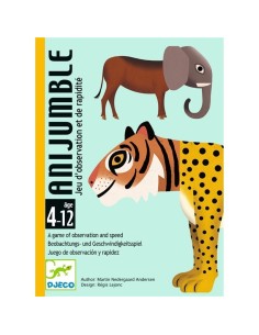 DJECO - JUEGO DE CARTAS ANIJUMBLE