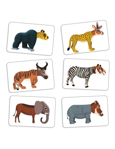 DJECO - JUEGO DE CARTAS ANIJUMBLE