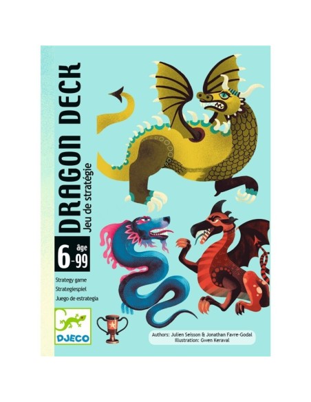 DJECO - JUEGO DE CARTAS DRAGON DECK