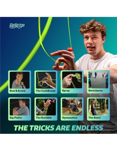 ZIPSTRING - ZIPSTRING ROJO