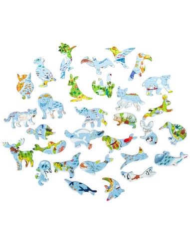 UNIDRAGON - PUZZLE MAPA MUNDIAL INFANTIL 100PZS