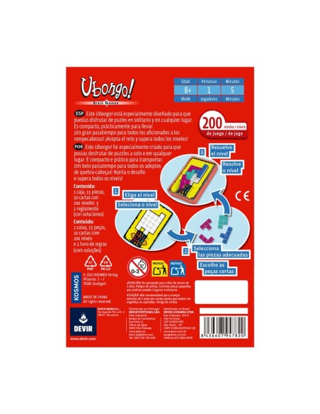 DEVIR - BRAIN GAMES UBONGO