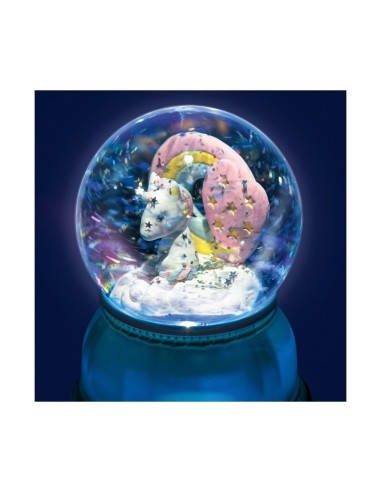 DJECO - LAMPARA BOLA DE NIEVE UNICORNIO