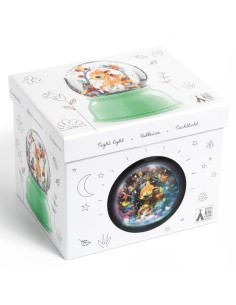 DJECO - LAMPARA BOLA DE NIEVE CIERVO