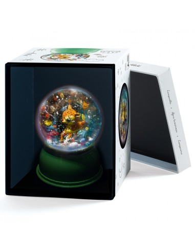 DJECO - LAMPARA BOLA DE NIEVE CIERVO