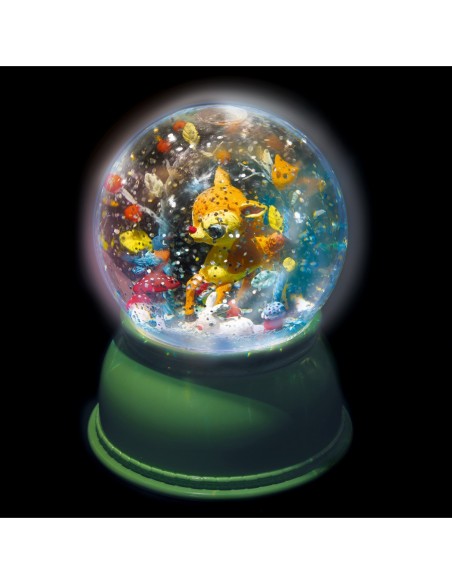 DJECO - LAMPARA BOLA DE NIEVE CIERVO