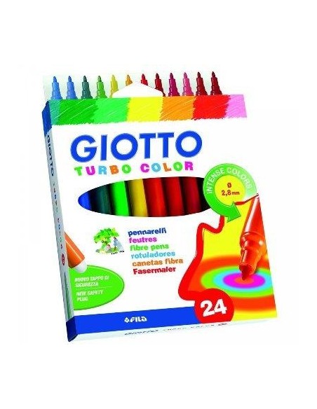 GIOTTO - ROTULADORES TURBOCOLOR 24UND