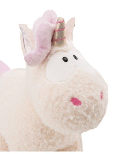 NICI - PELUCHE UNICORNIO CREAMY PNK 22CM