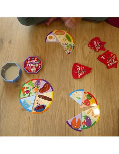 IMAGILAND - JUEGO DE CARTAS FAMILY FOOD