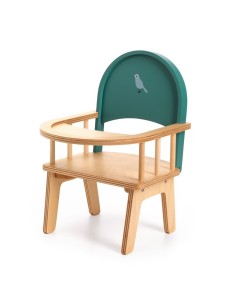 DJECO - POMEA TRONA MADERA PARA MUÑECAS