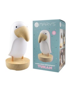 DJECO MARYS - LAMPARA DE NOCHE TUCAN CON ALTAVOZ BLUETOOTH