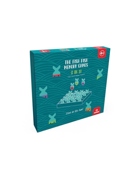 DJECO - SVORA JUEGO DE MEMORIA PECES