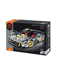 DJECO - IMMASTER COCHE DEPORTIVO 2 EN 1 1237 PZS