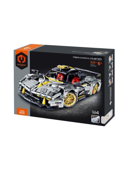 DJECO - IMMASTER COCHE DEPORTIVO 2 EN 1 1237 PZS