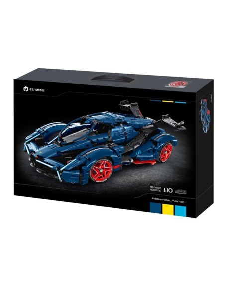 DJECO - IMMASTER COCHE DEPORTIVO AZUL 1623 PZS