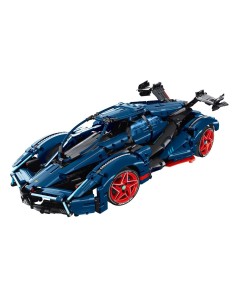 DJECO - IMMASTER COCHE DEPORTIVO AZUL 1623 PZS 2