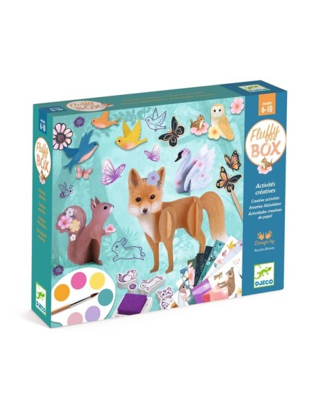 DJECO - COFRE MULTIACTIVIDADES ANIMALES DEL BOSQUE