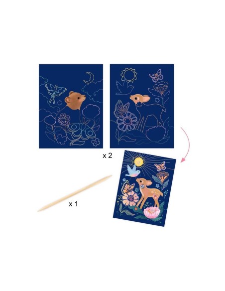 DJECO - COFRE MULTIACTIVIDADES ANIMALES DEL BOSQUE