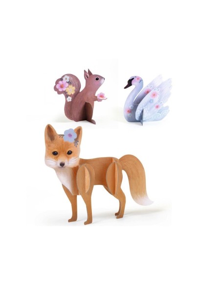 DJECO - COFRE MULTIACTIVIDADES ANIMALES DEL BOSQUE