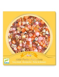 DJECO - PERLAS ALFABETO DORADAS