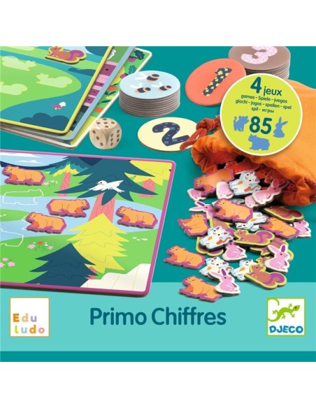 DJECO - JUEGO EDULUDO PRIMO CHIFFRES