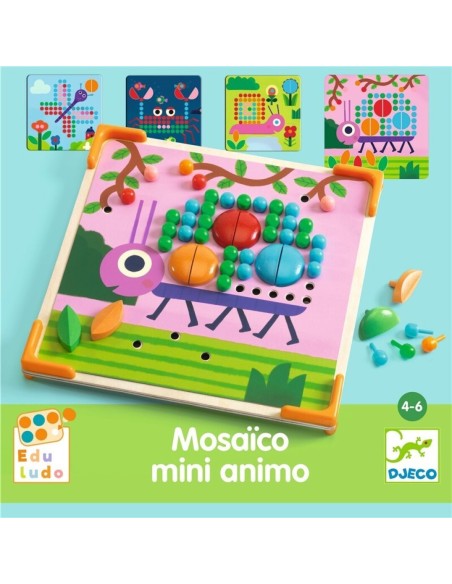DJECO - EDULUDO MOSAICO MINI ANIMO