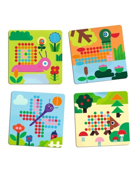 DJECO - EDULUDO MOSAICO MINI ANIMO