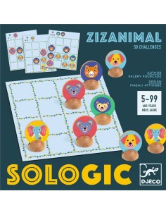 DJECO - JUEGO SOLOGIC ZIZANIMAL