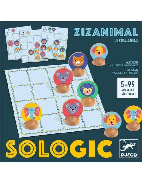 DJECO - JUEGO SOLOGIC ZIZANIMAL
