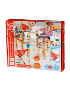 HAPE - PISTA DE CANICAS Y TRUCOS MADERA