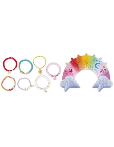 JANOD - 7 PULSERAS DE LA SEMANA CON UN ARCO IRIS DE JOYAS