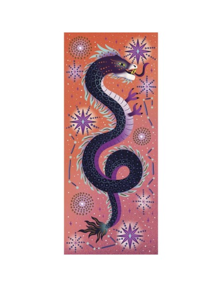 JANOD - PINTURA 3D PUNTILLISMO - ANIMALES COSMICOS