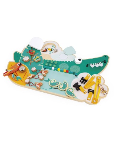 JANOD - TROPIK - BUSY BOARD COCODRILO
