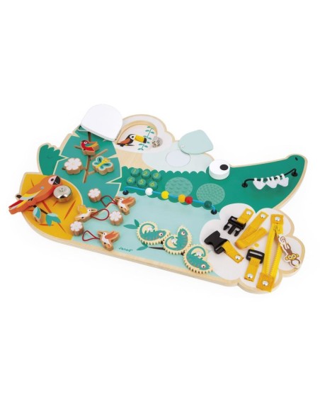 JANOD - TROPIK - BUSY BOARD COCODRILO